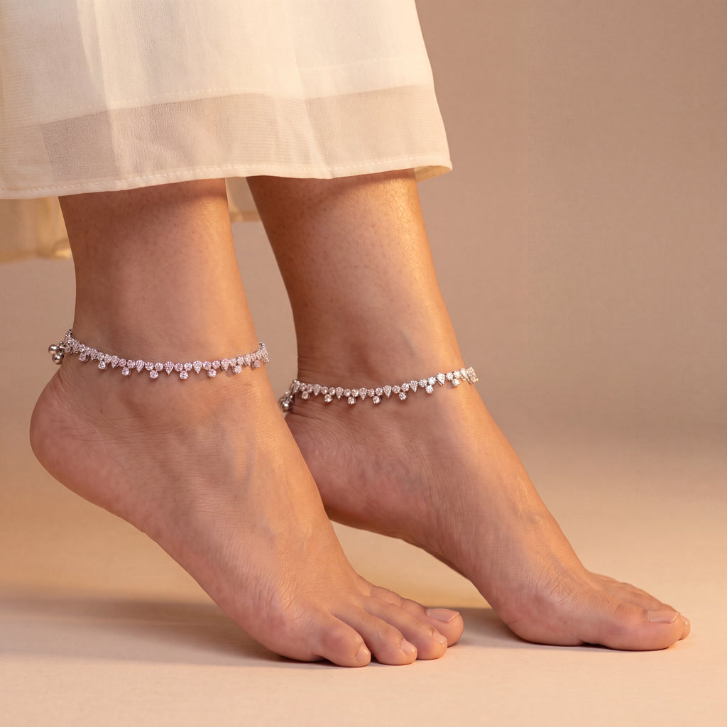 Sia Dewdrop Anklets