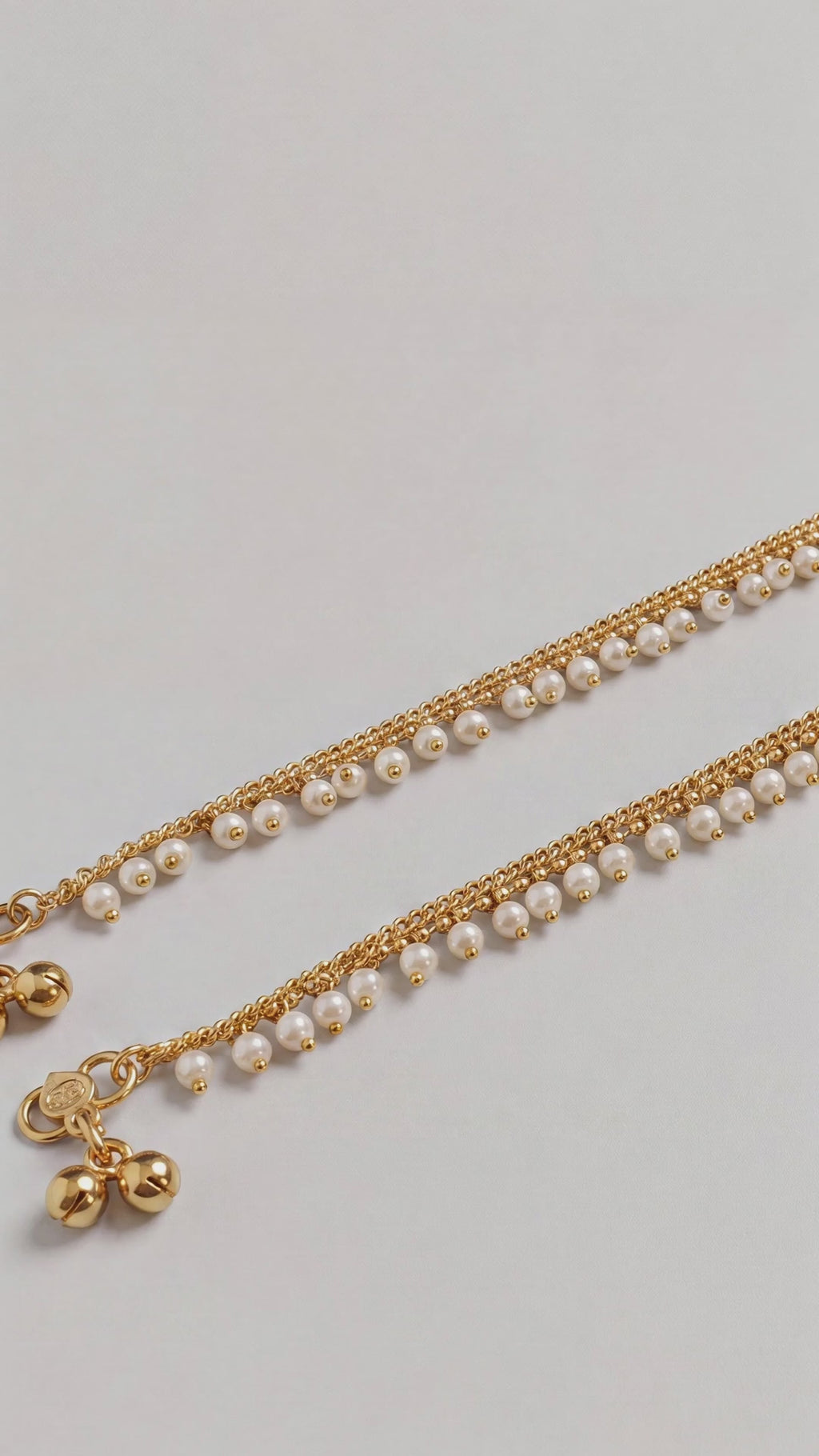 Priya Pearl Anklets