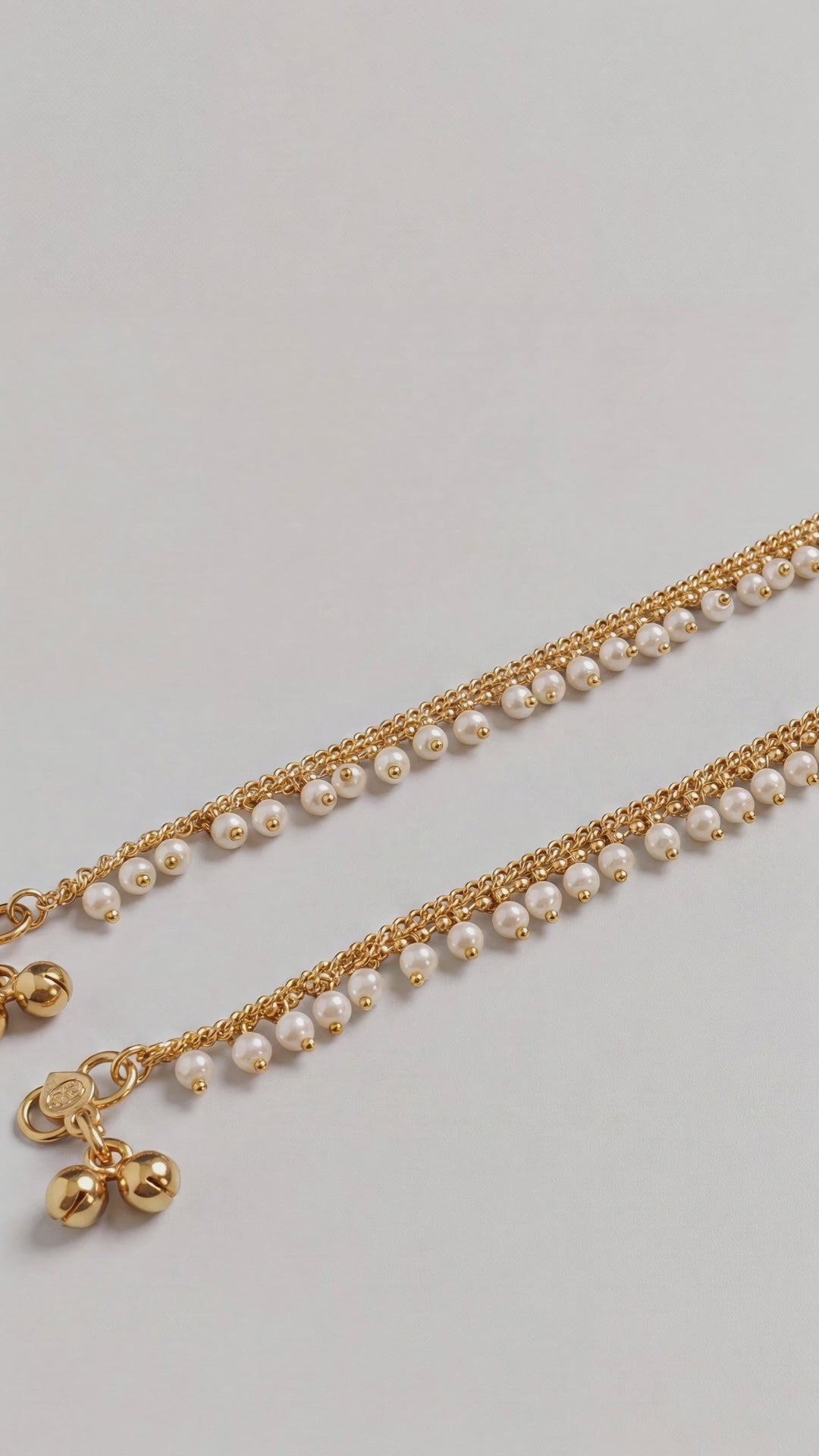 Priya Pearl Anklets