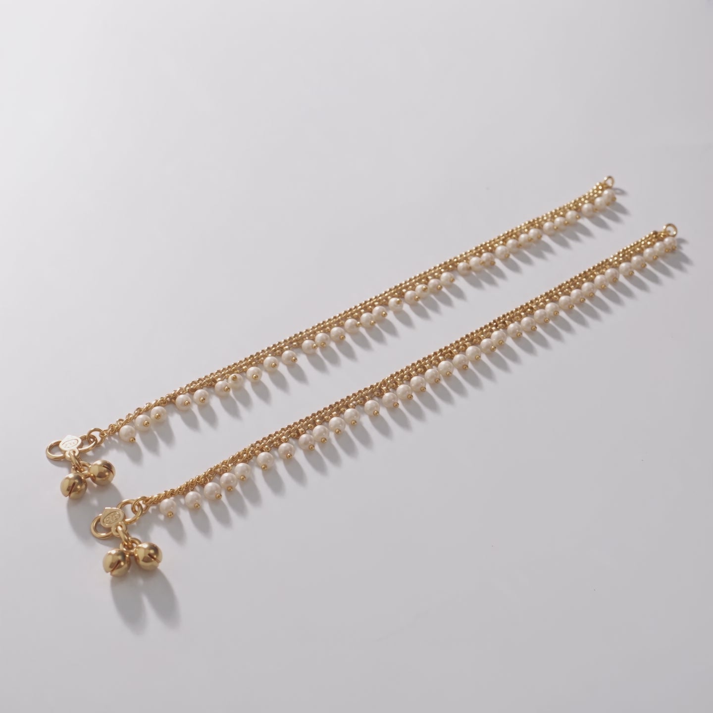 Priya Pearl Anklets