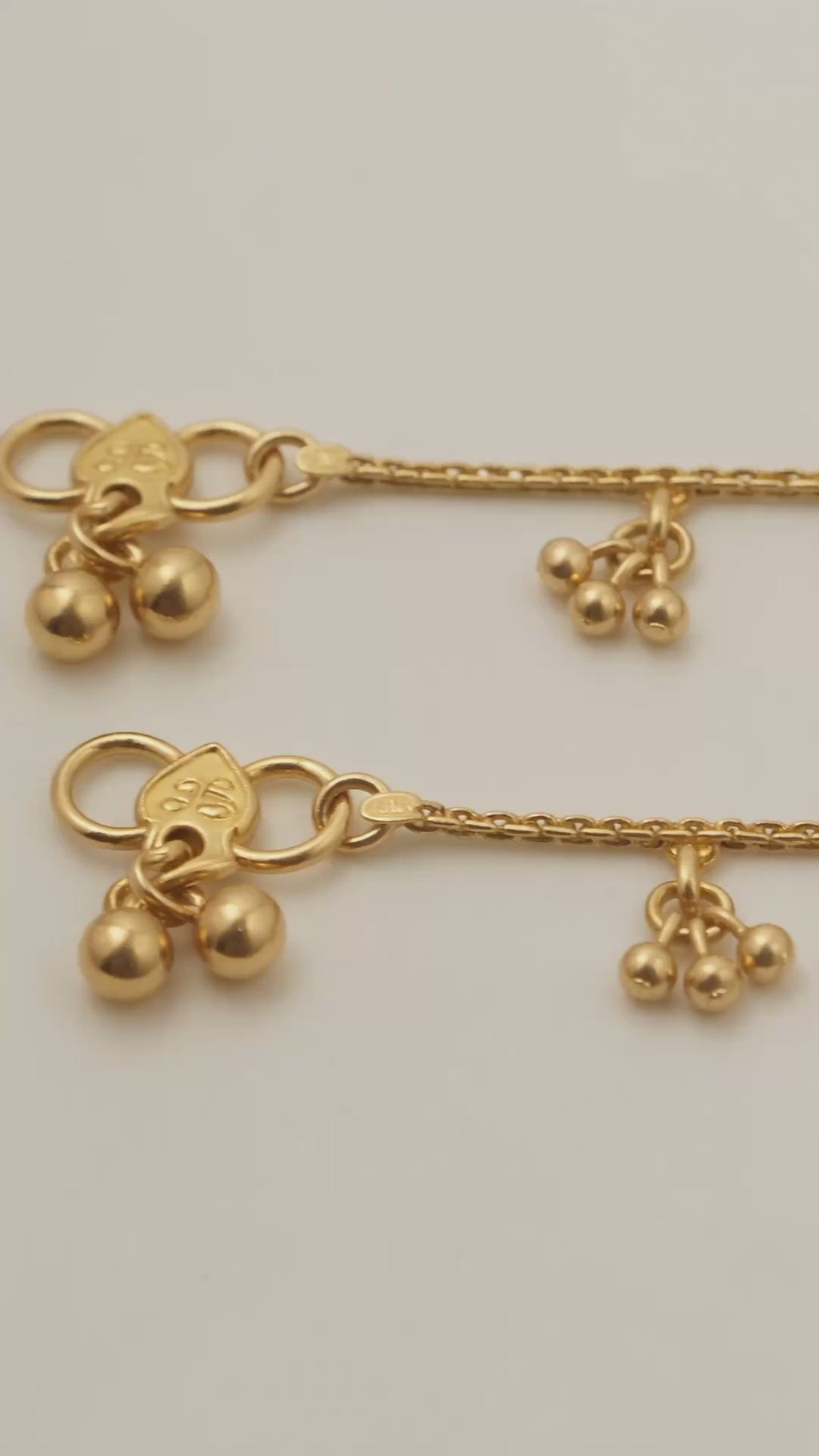 Scarlet Ivy Anklets