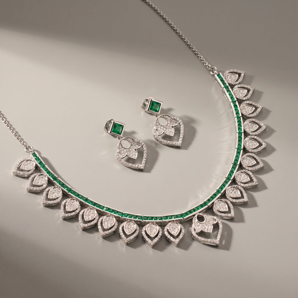 Rani Emerald Set