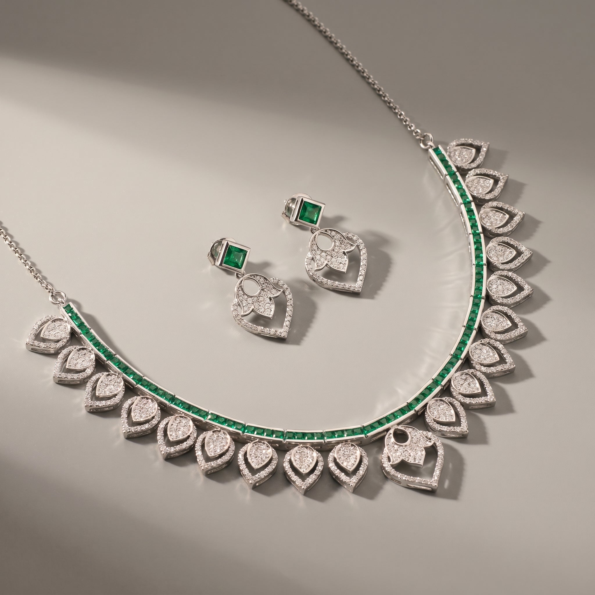 Rani Emerald Set