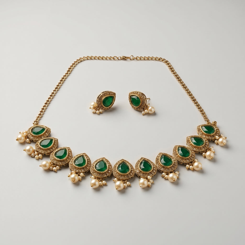 Rani Emerald Necklace