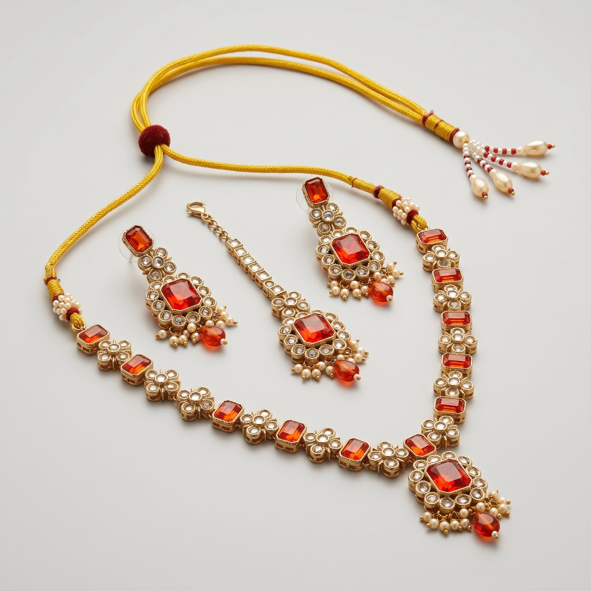 Priya Ruby Necklace