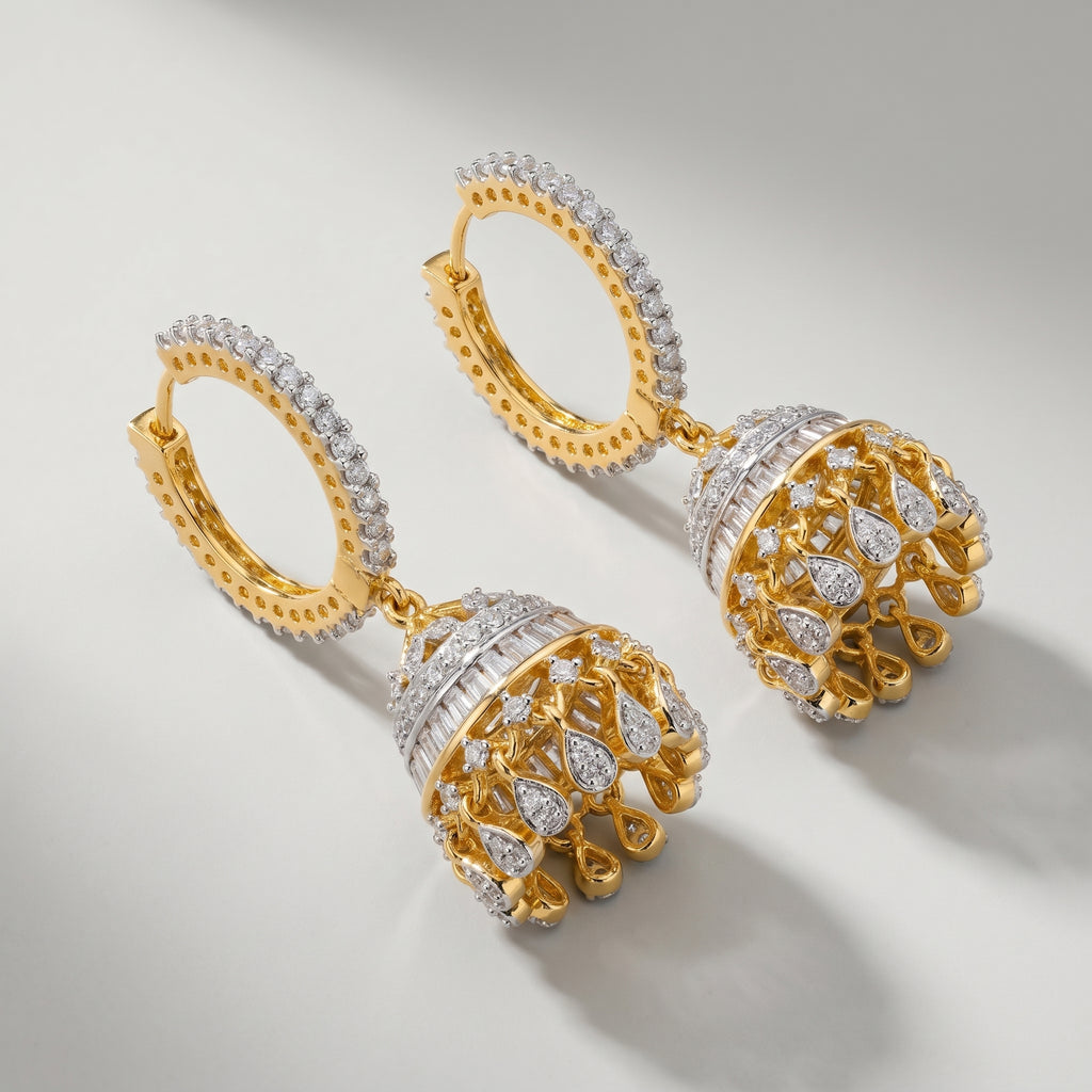 Zara Jhumka Earrings