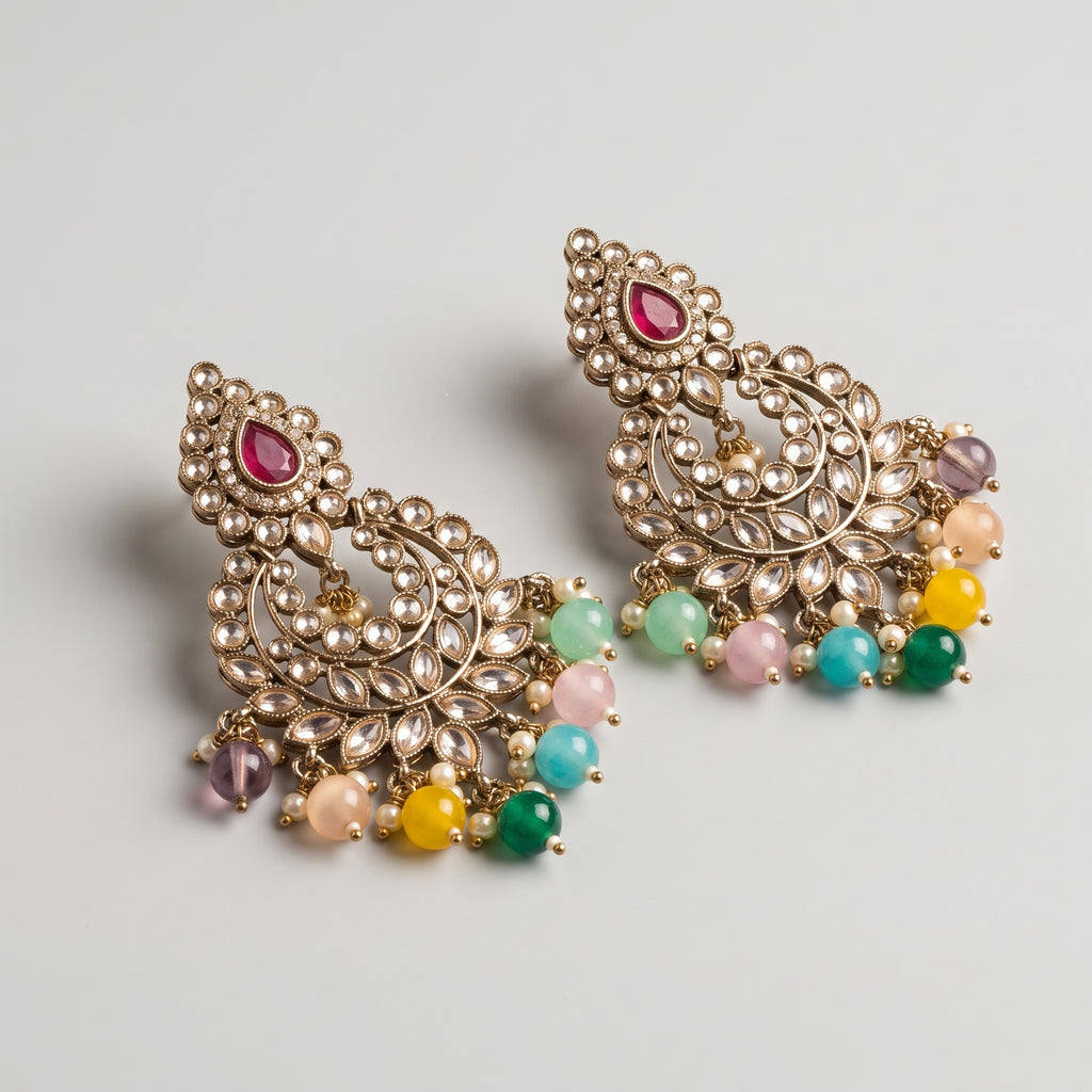 Rangoli Drop Earrings