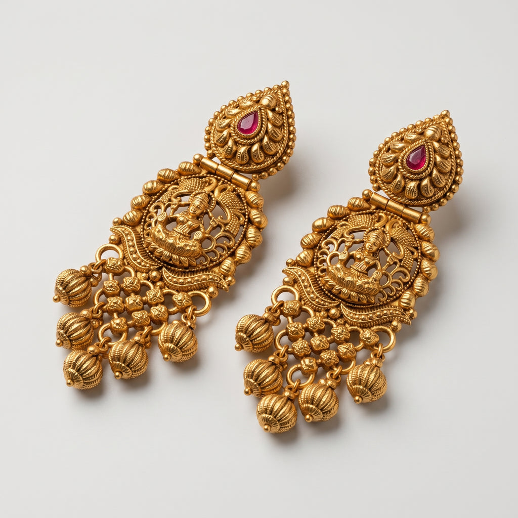 Ruby Devi Earrings