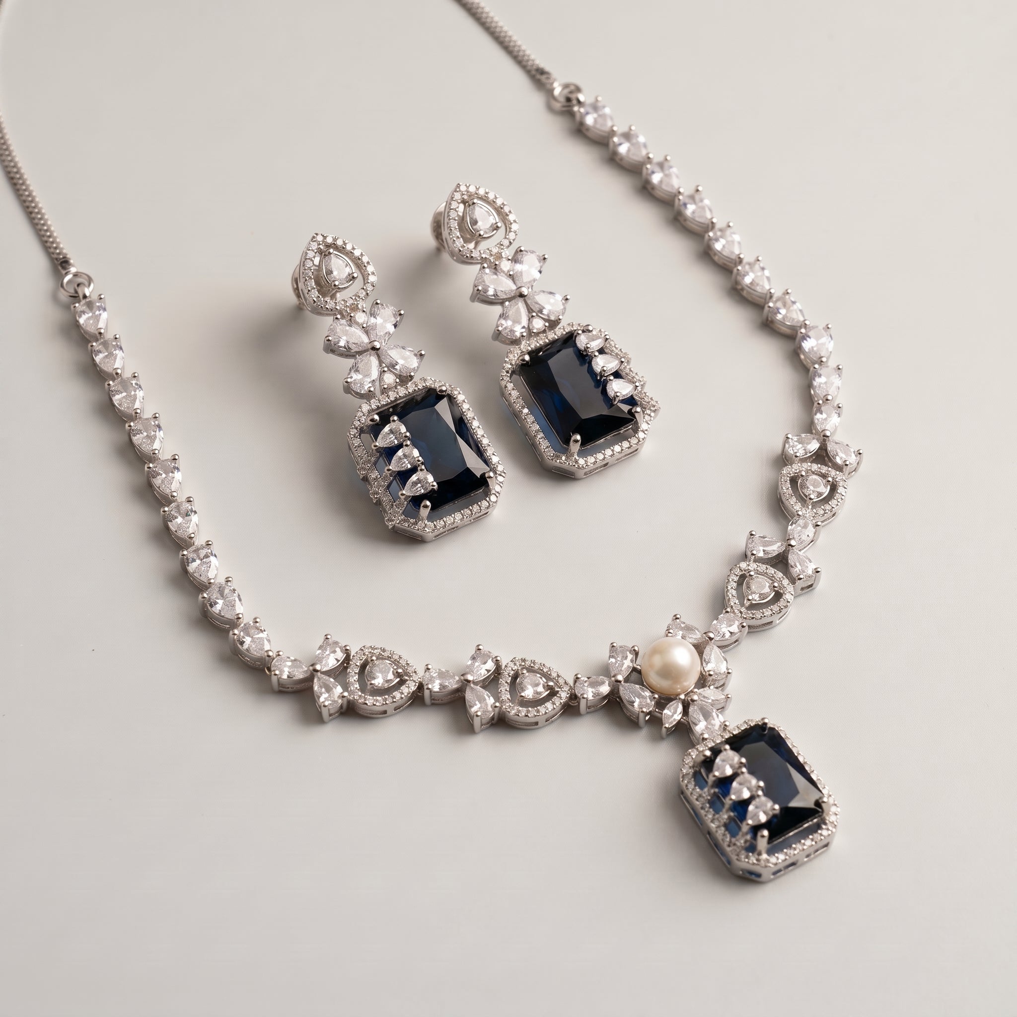 Pearl Neelam Set