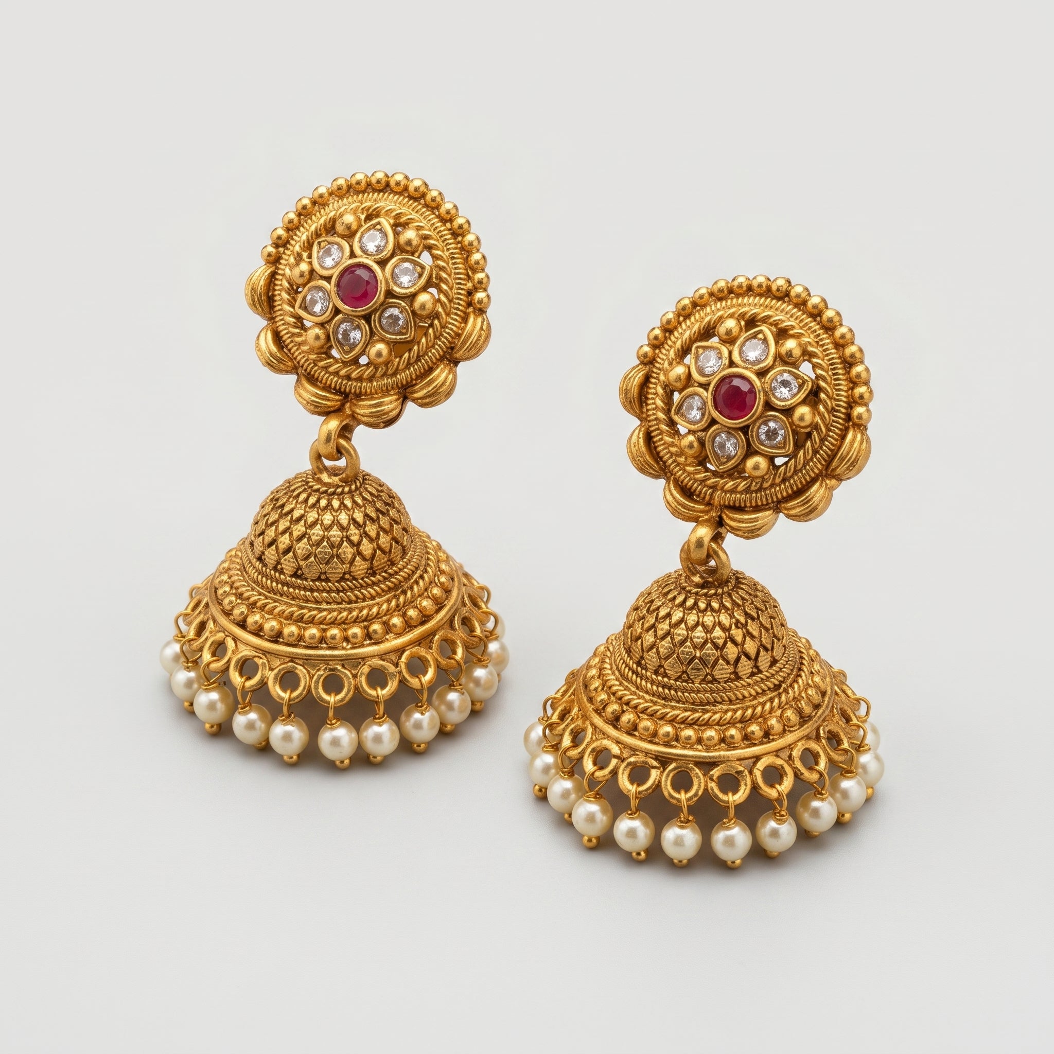 Meera Jhumka Earrings
