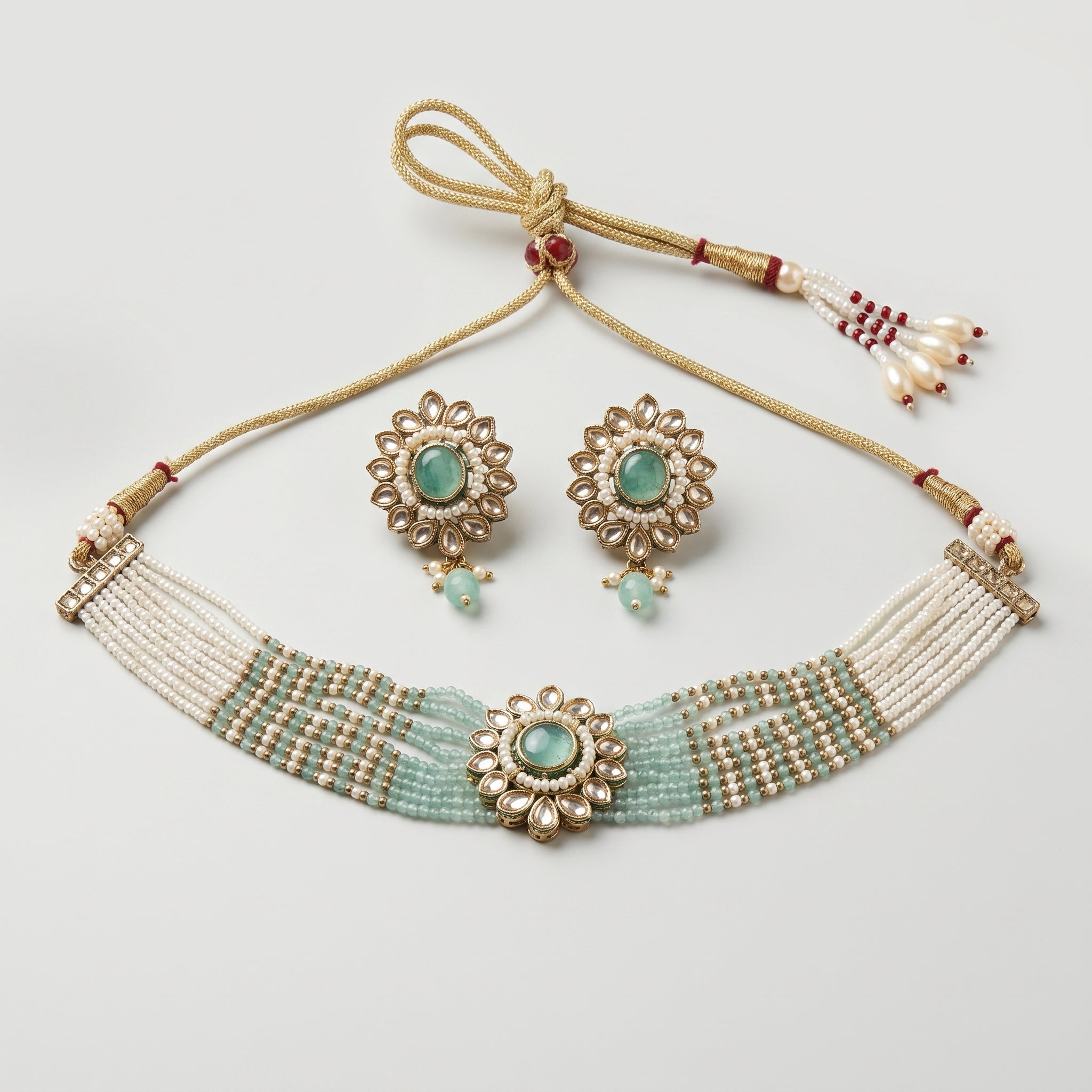 Aira Mint Necklace