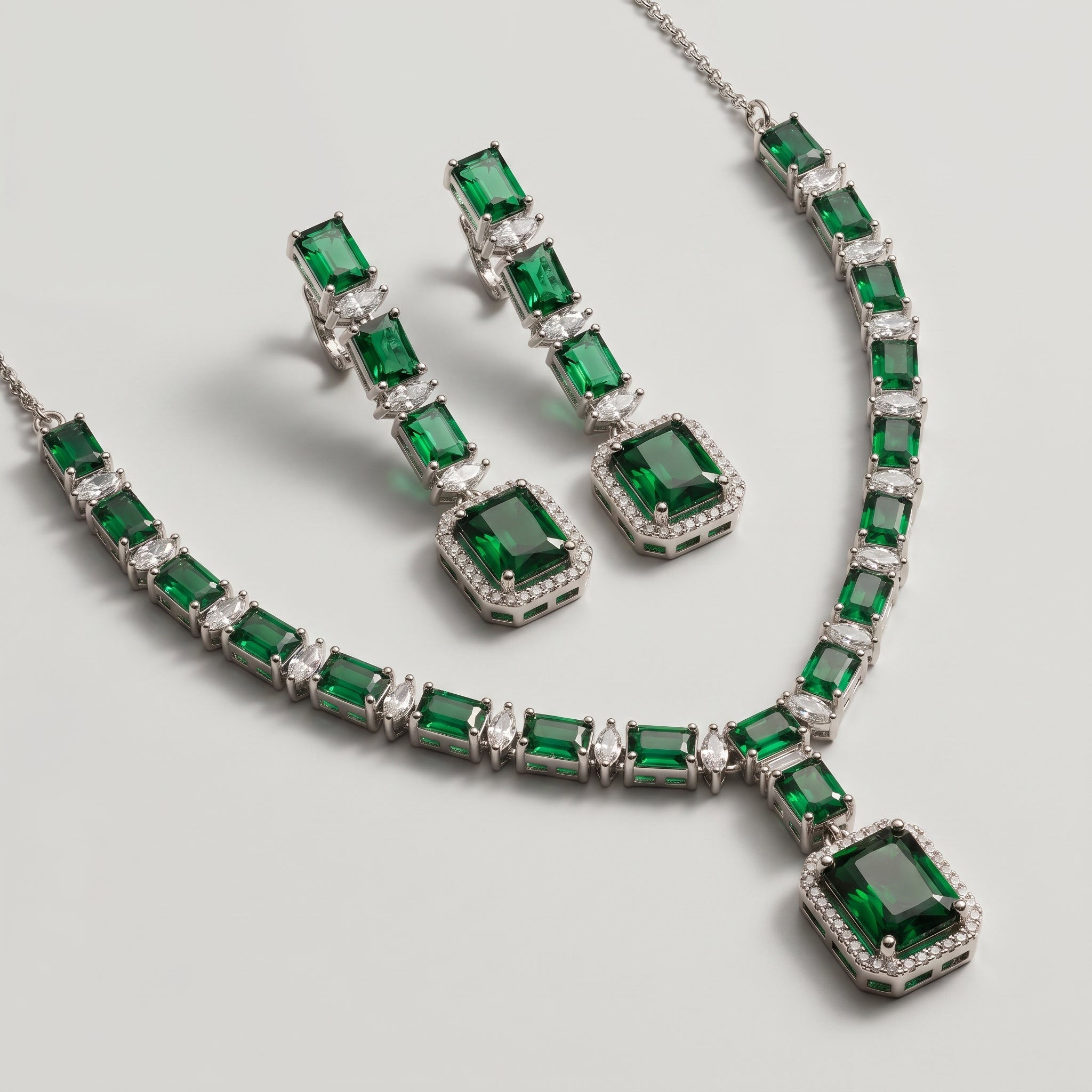 Zara Emerald Set