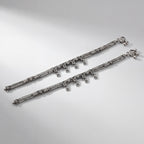 Oxidized Woven Anklet