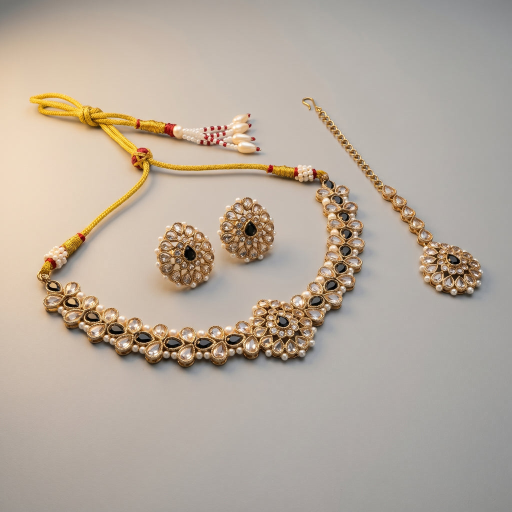 Kundan Petal Necklace