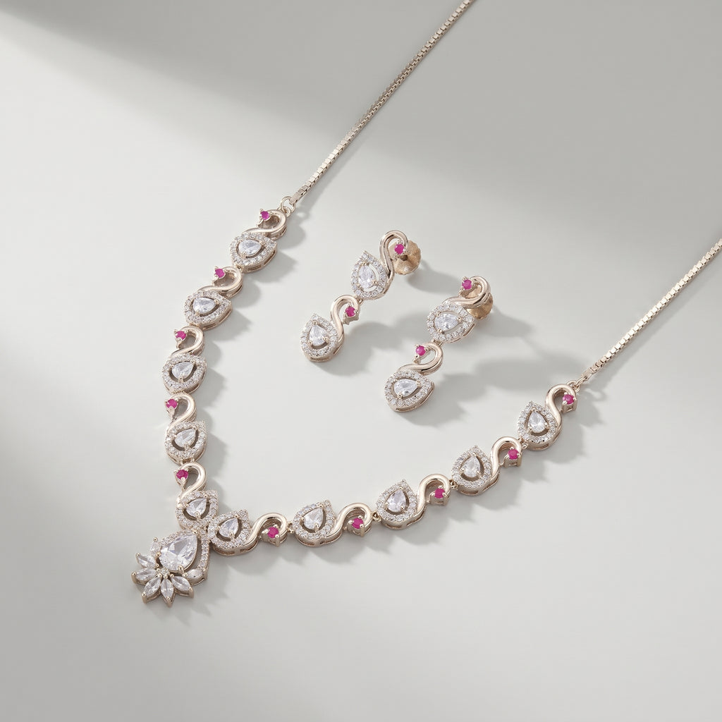 Hamsa Ruby Set