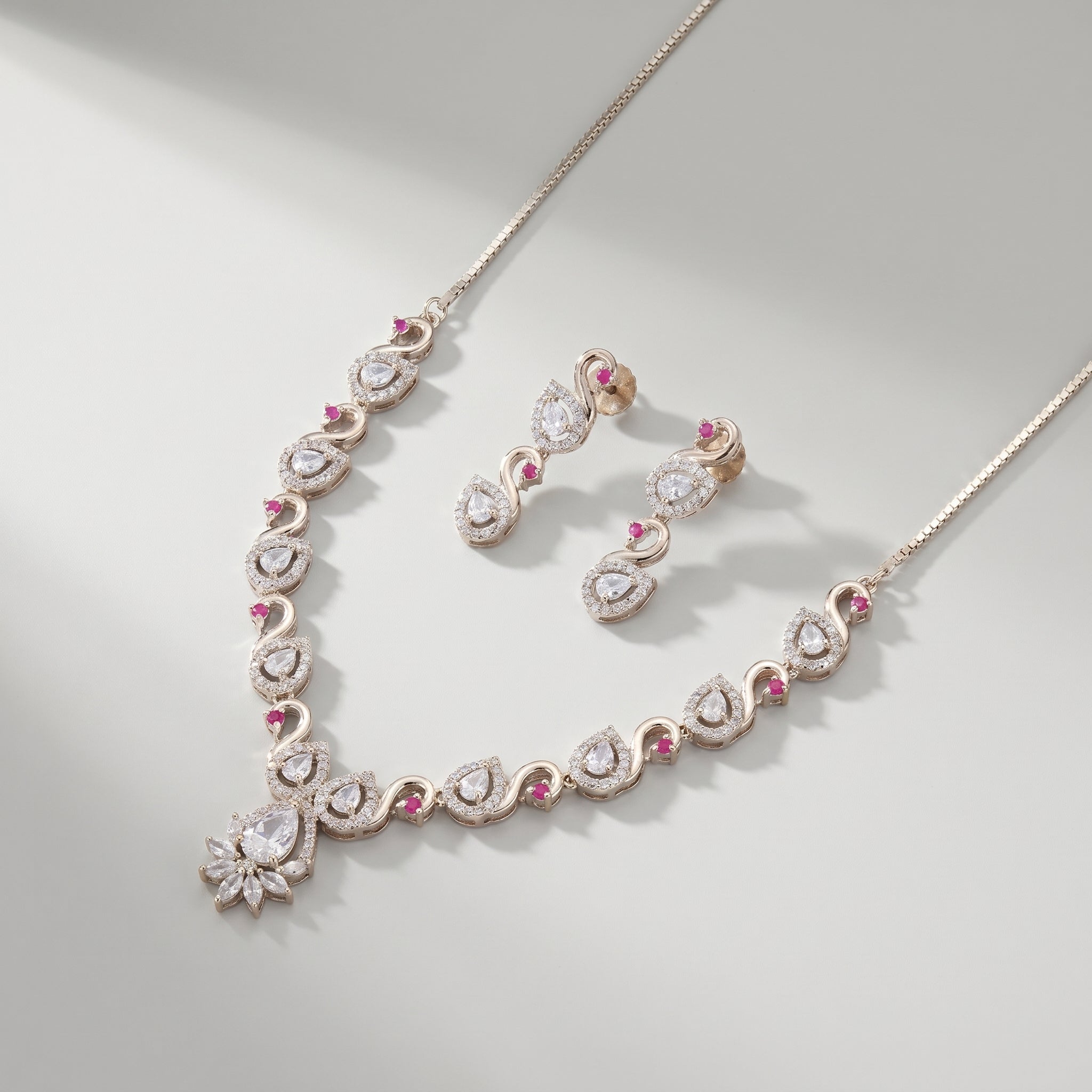 Hamsa Ruby Set