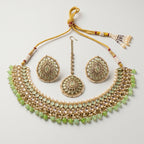 Aira Green Pearl Necklace