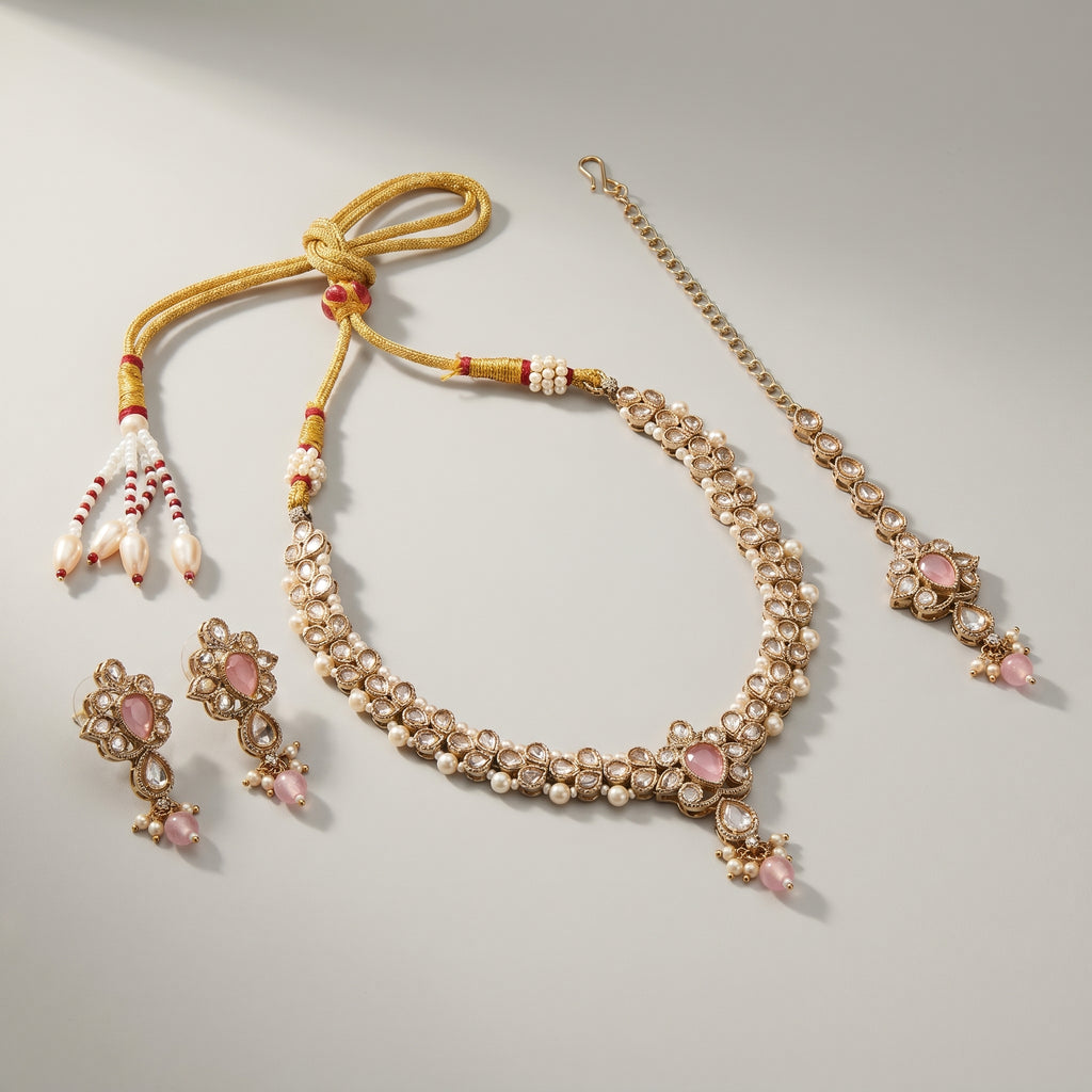 Gulab Moti Necklace