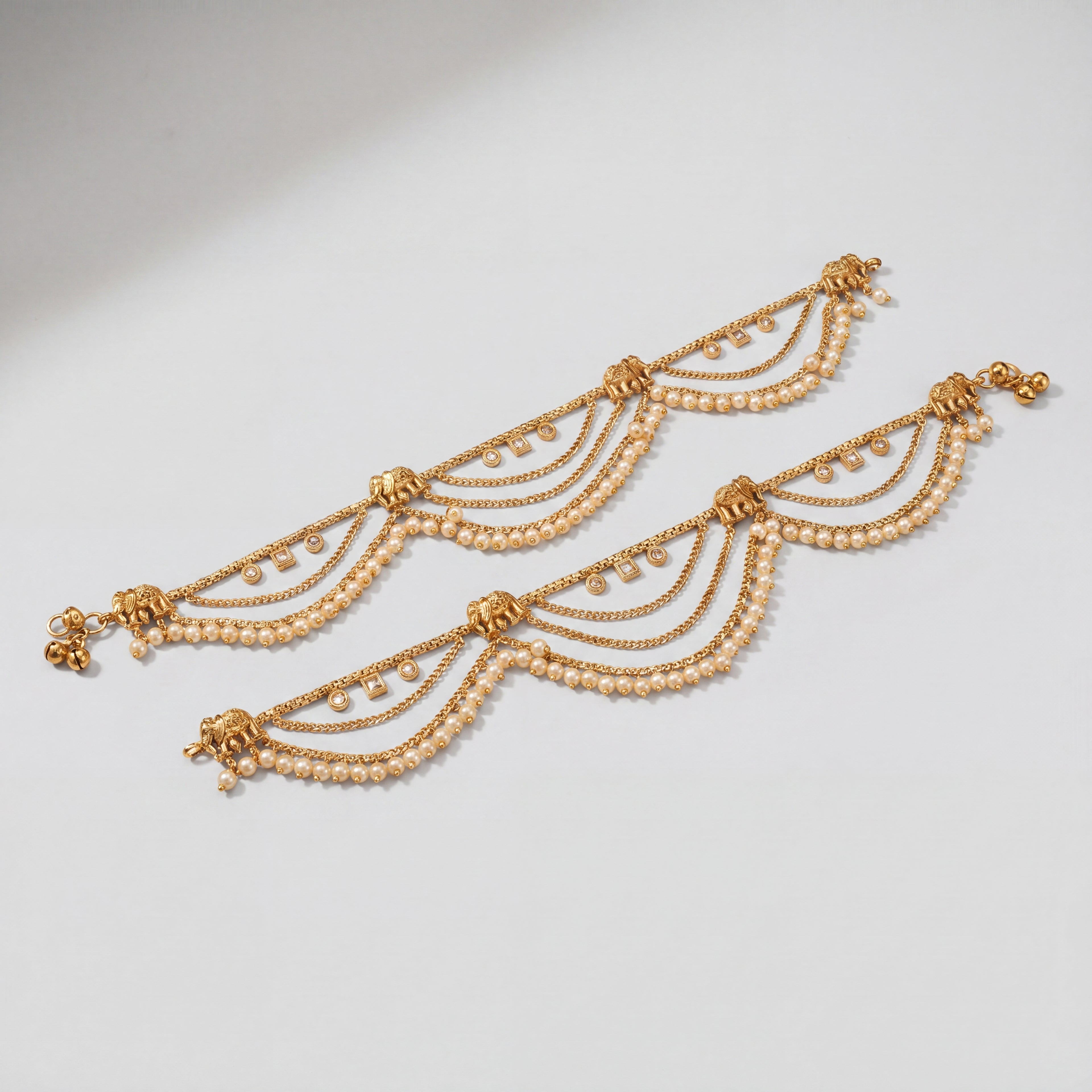 Gaja Pearl Anklet