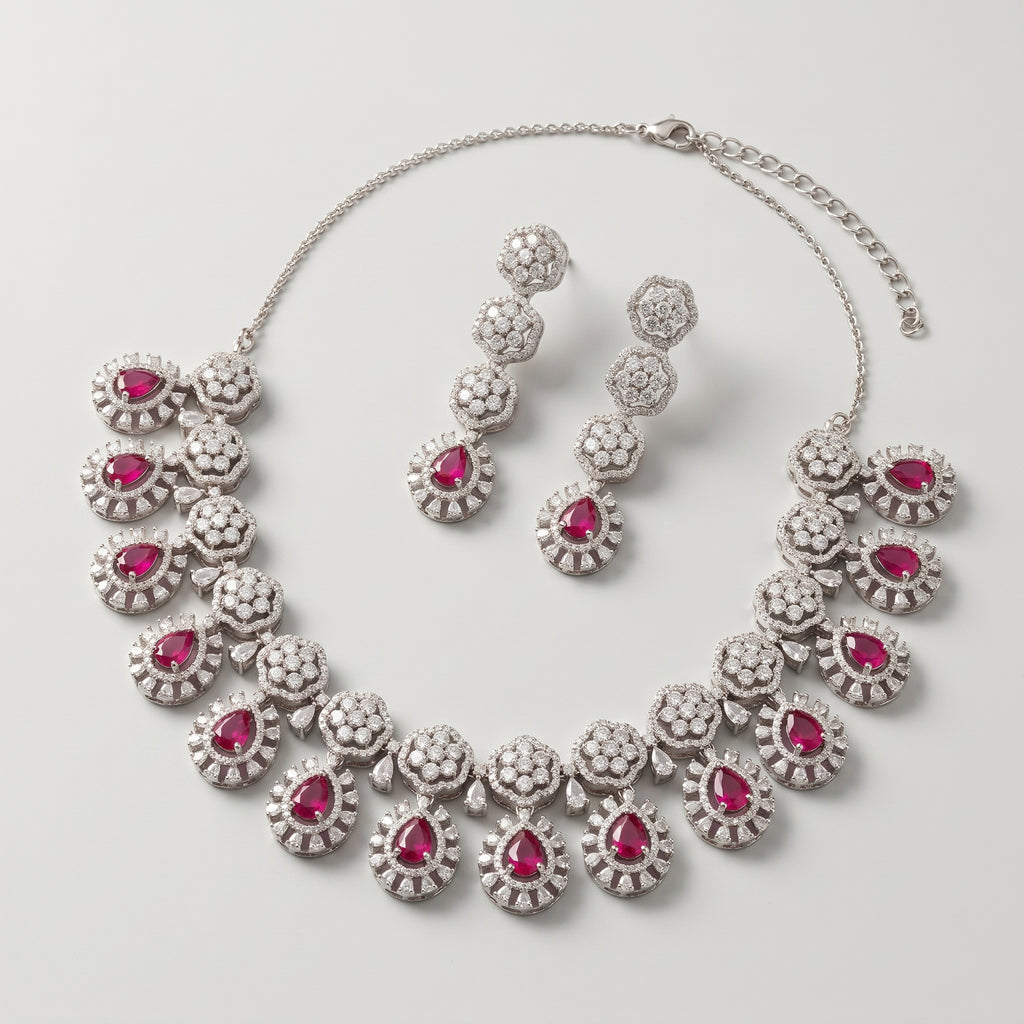 Ruby Blossom Set