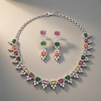 Rangoli Necklace Set