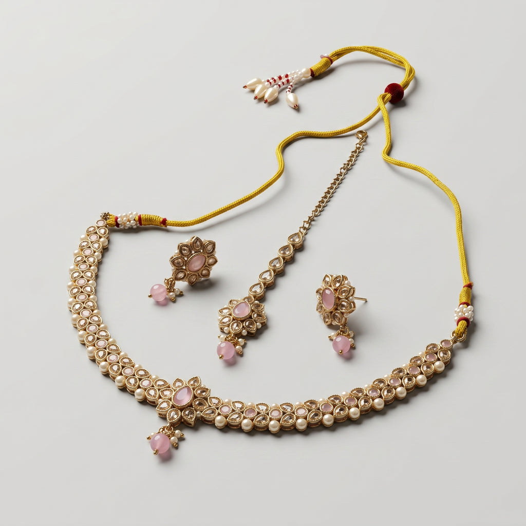 Gulab Pearl Necklace