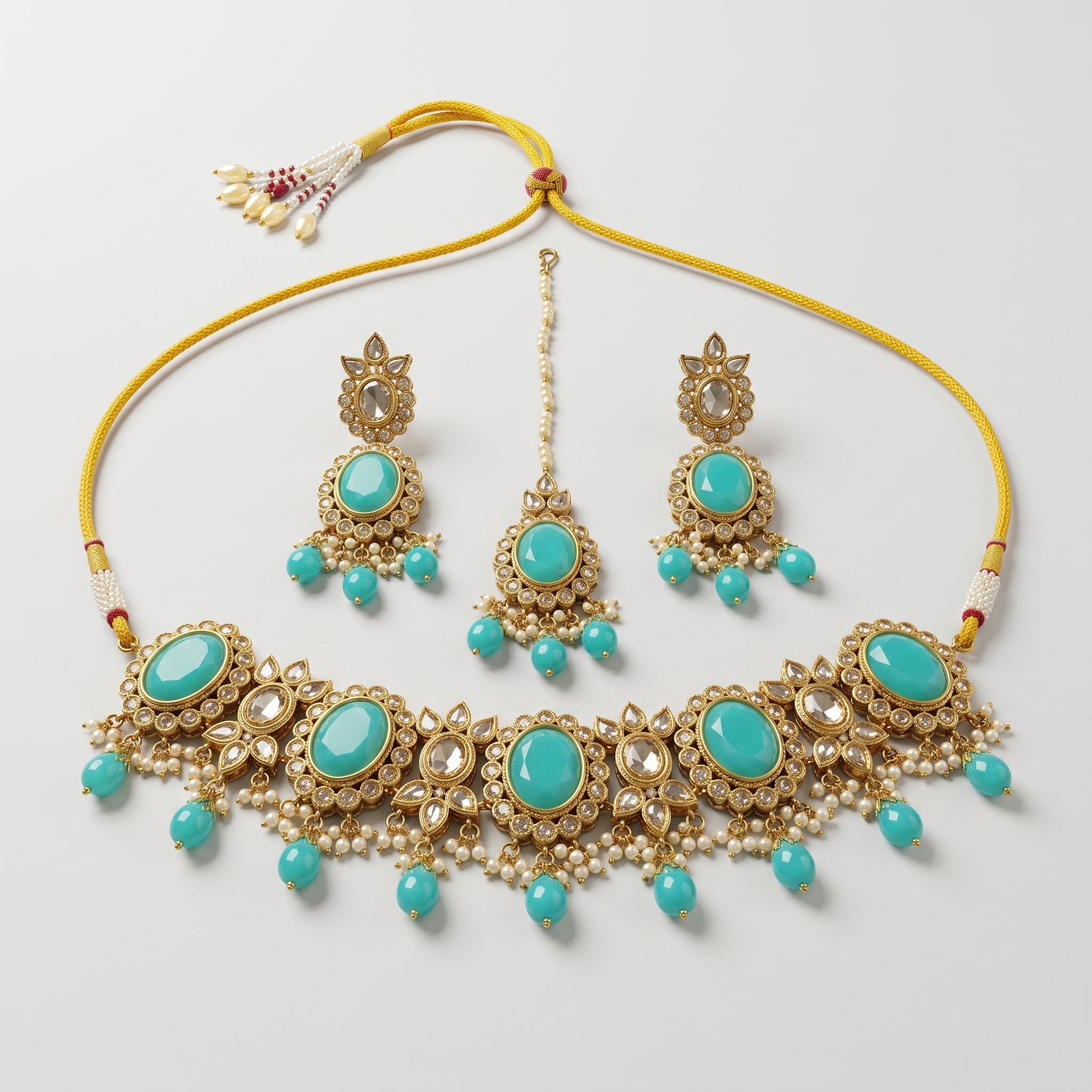 Rani Aqua Necklace