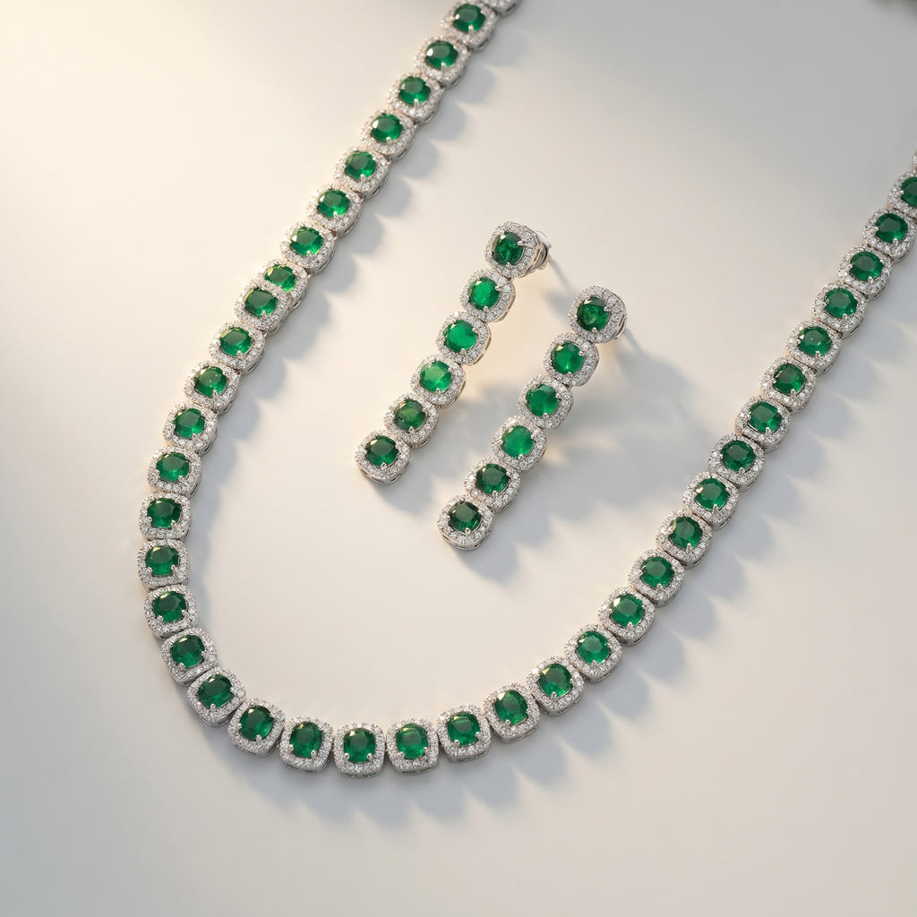 Rani Emerald Set