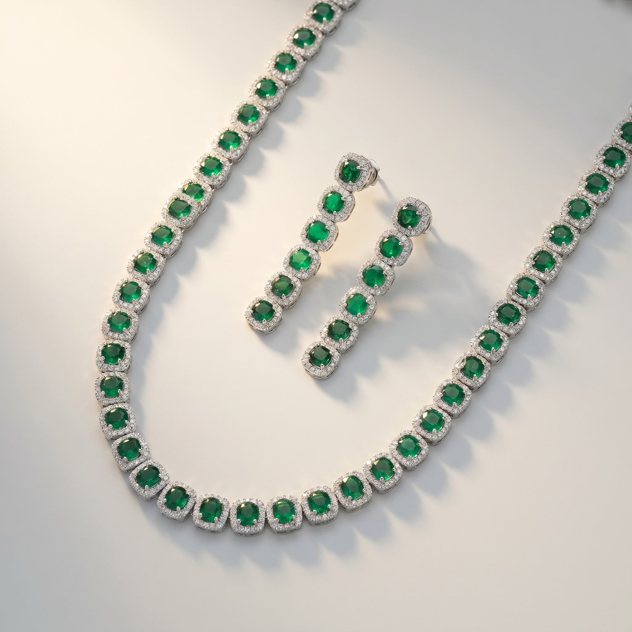 Rani Emerald Set