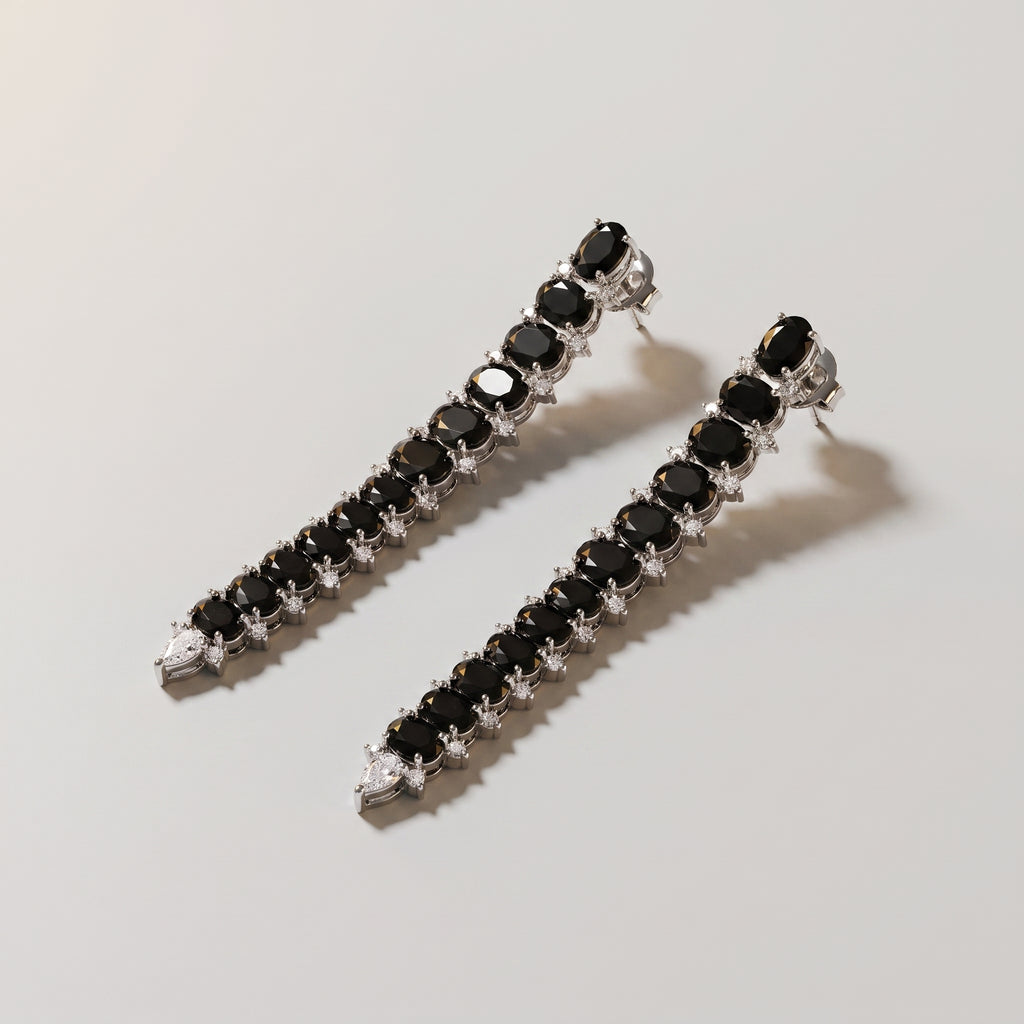 Mala Onyx Earrings