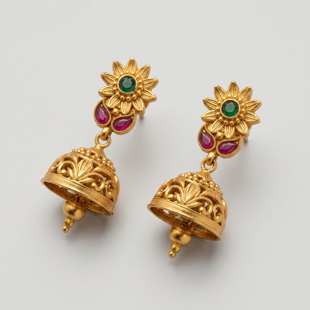 Kamala Jhumka Earrings