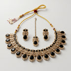 Kajal Black Necklace