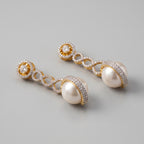 Infinity Moti Earrings