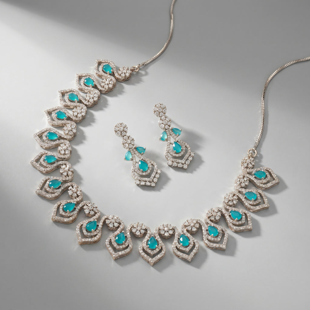 Zara Teal Set