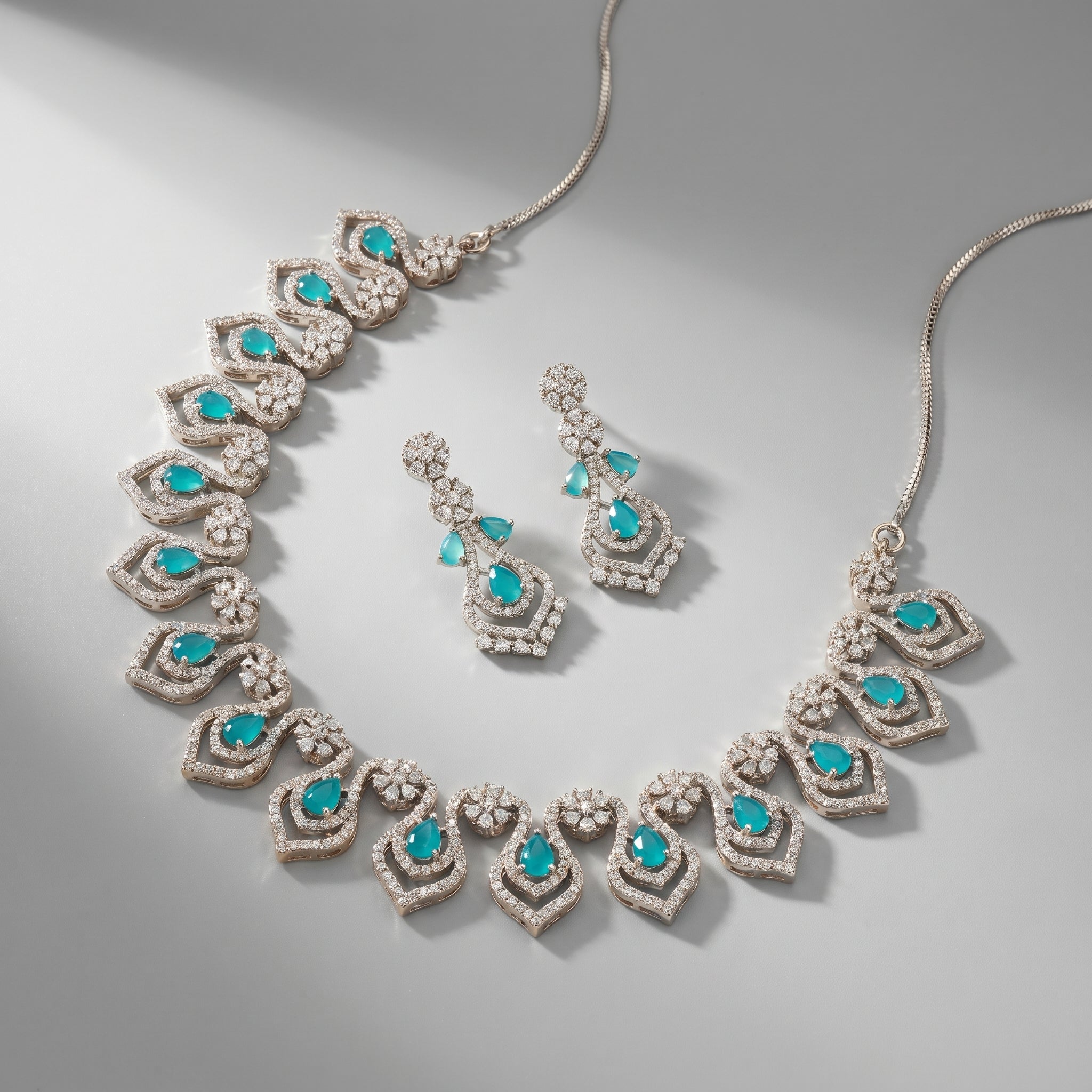 Zara Teal Set