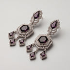Regal Amethyst Earrings