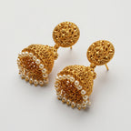 Pearl Jhumka Earrings