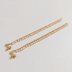 Priya Pearl Anklets