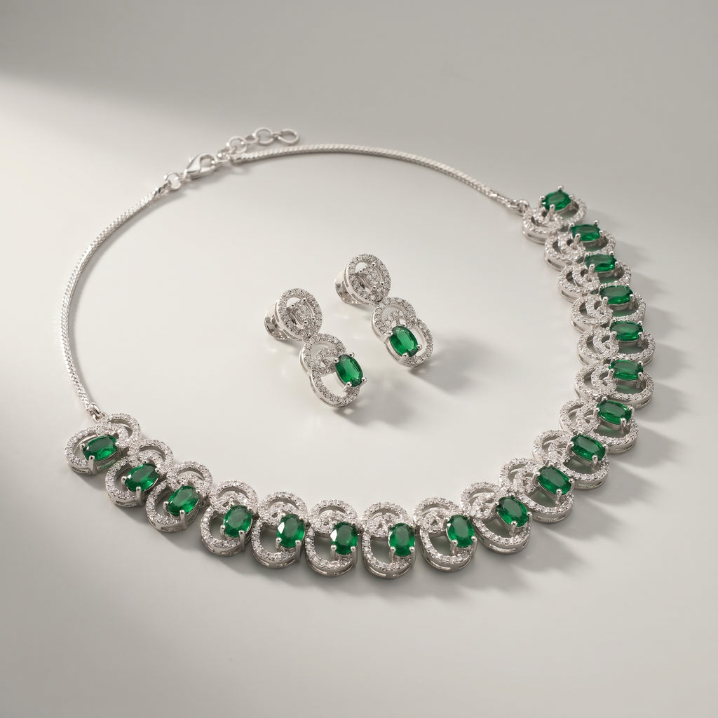 Rani Emerald Set