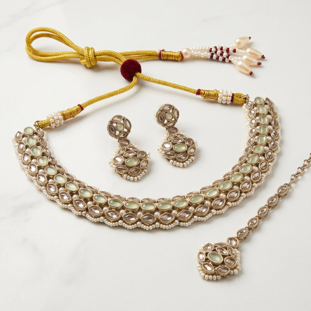 Pista Pearl Necklace