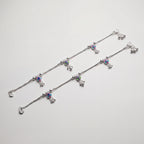 Vibrant Meenakari Anklet