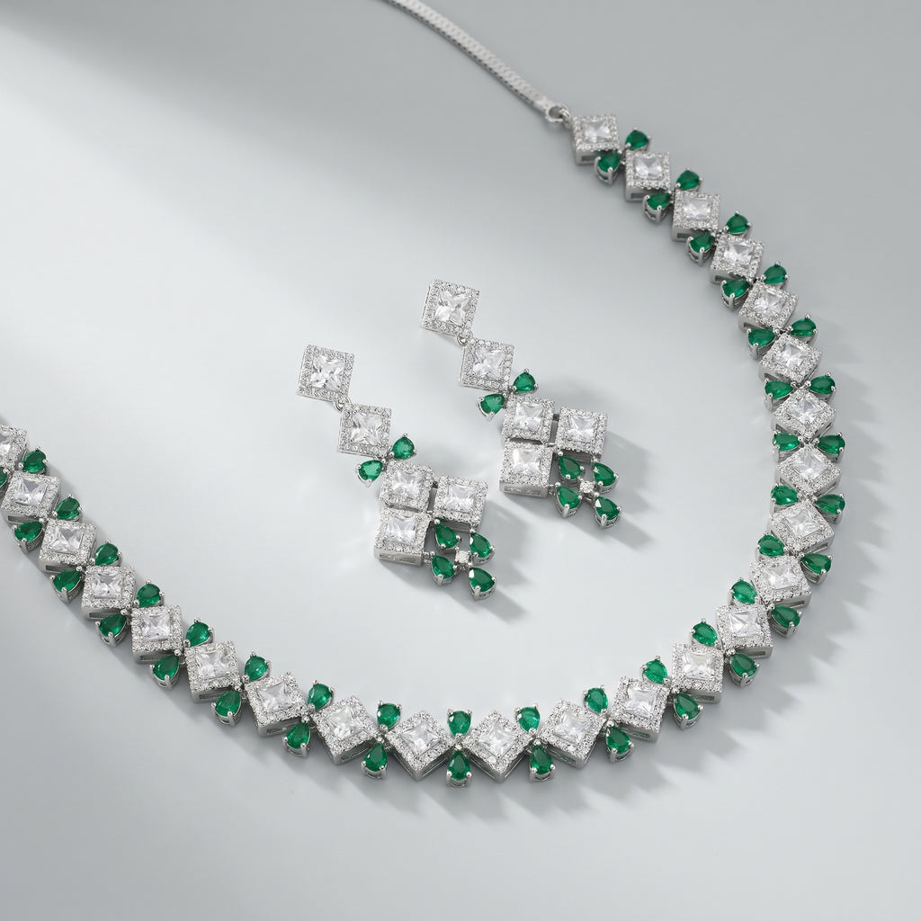 Rani Emerald Set