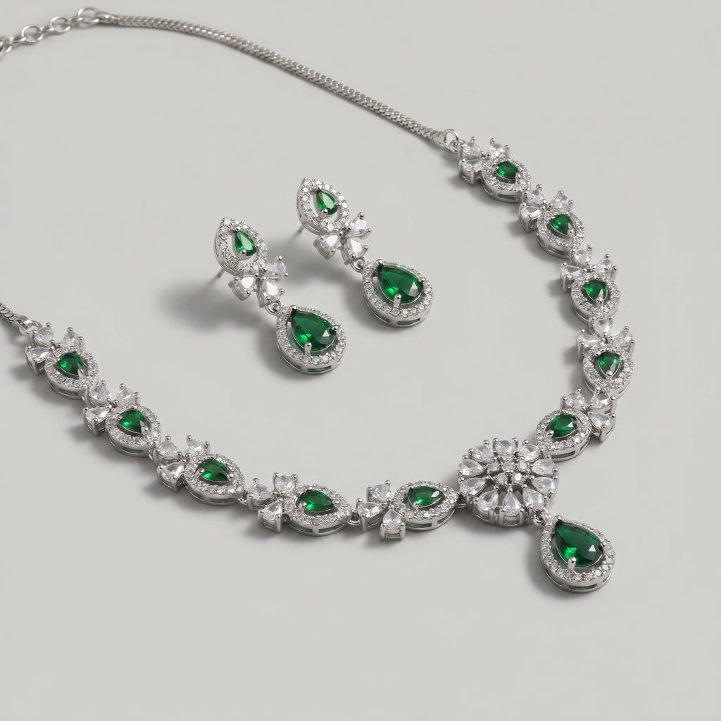 Emerald Rani Set