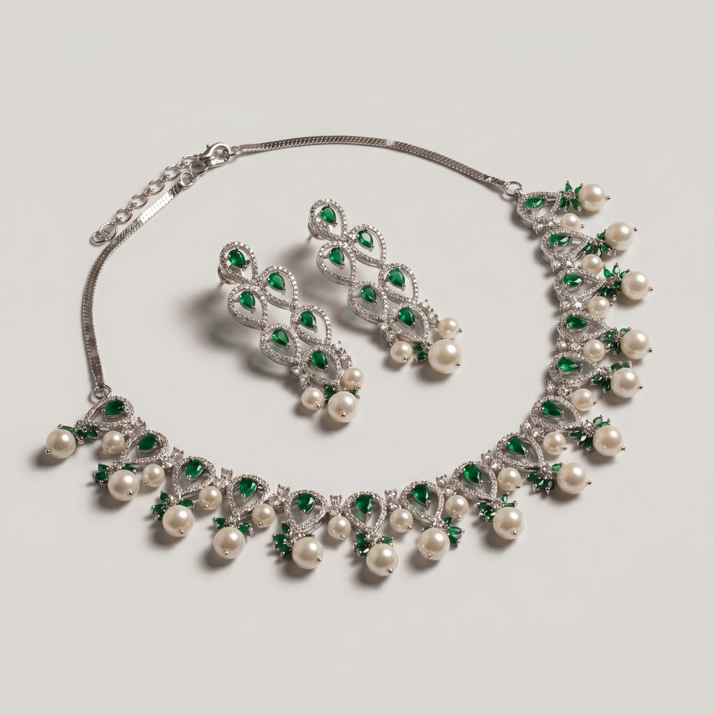 Emerald Rani Set