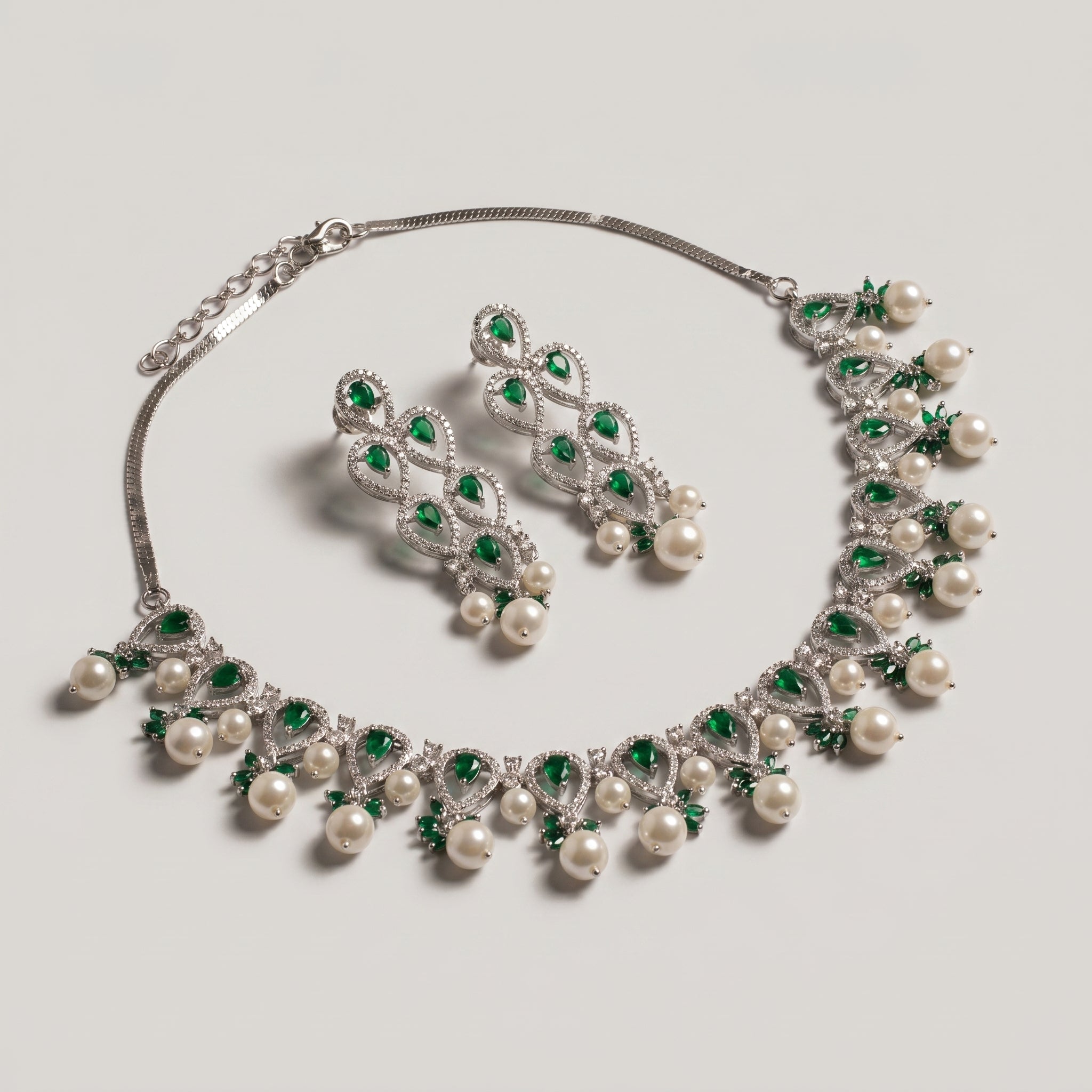 Emerald Rani Set