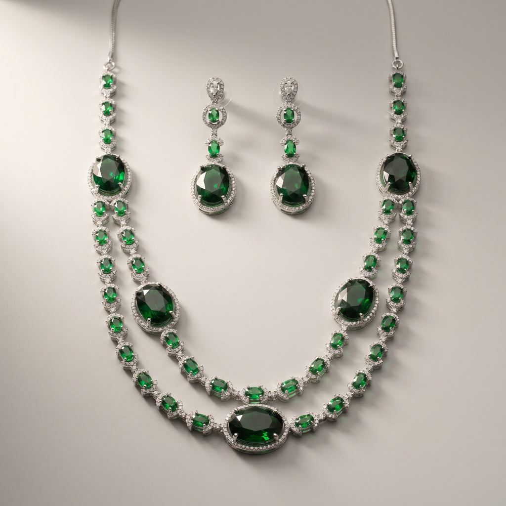 Rani Emerald Set