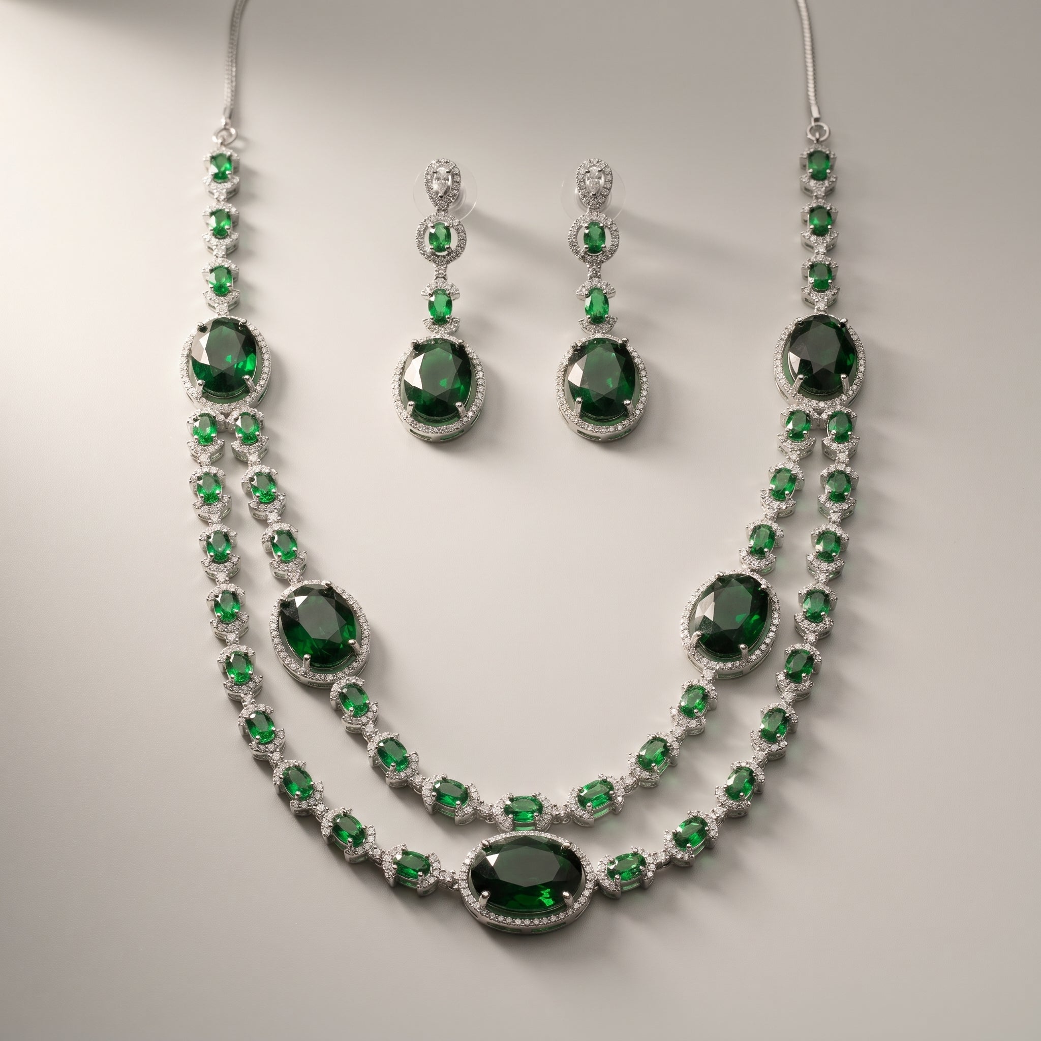 Rani Emerald Set