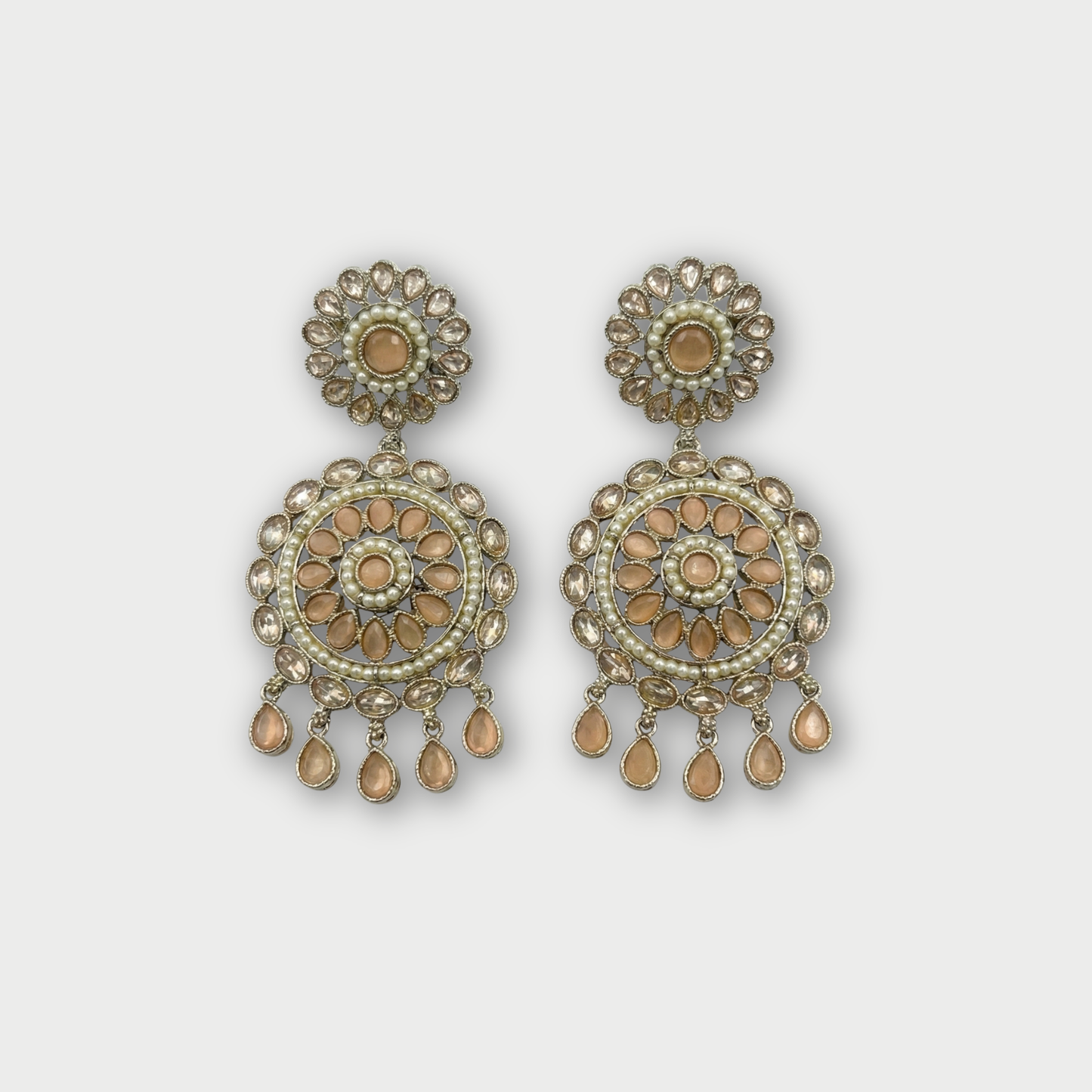 Noor Mandala Drop Earrings