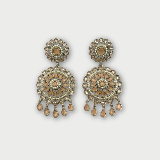Noor Mandala Drop Earrings